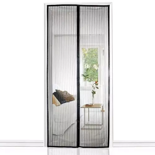 Samodejno zapirajoča mreža proti komarjem za vrata - 100 x 210 cm
