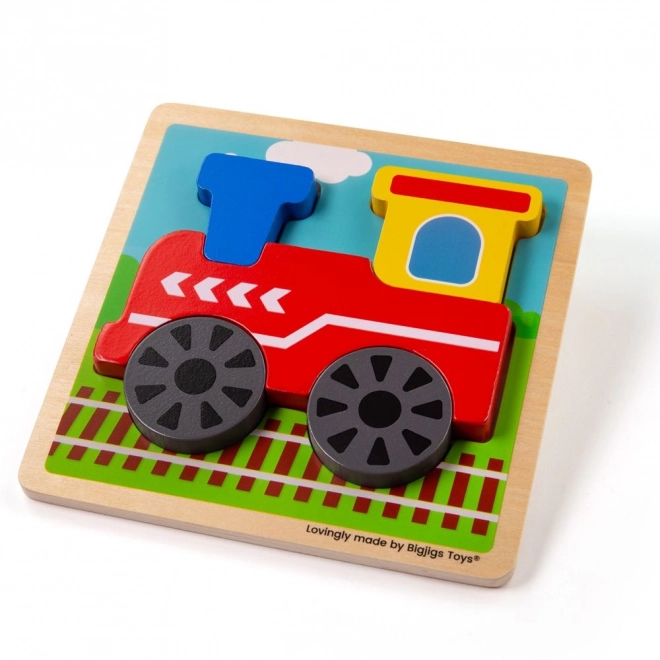 Vstavljanka vlak od Bigjigs Toys
