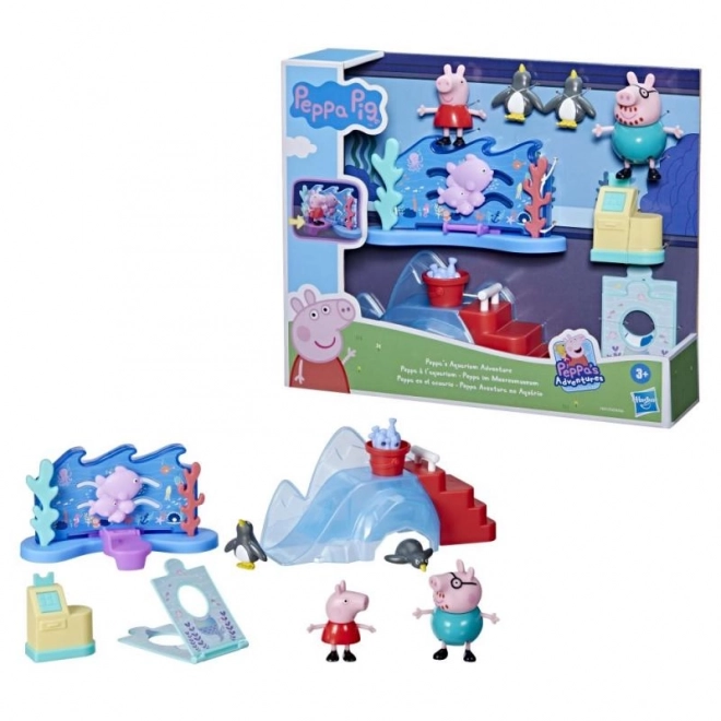 Set figuric Peppa Pig - Pustolovščina v akvariju