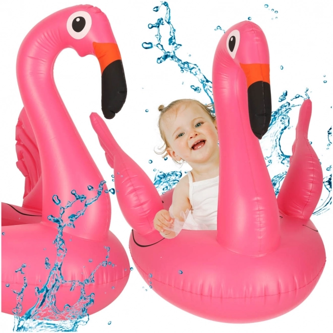 Otroška napihljiva pontonska kolesa flamingo