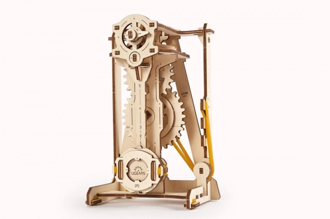 Ugears 3D sestavljanka - Nihalo metronom 92 kosov