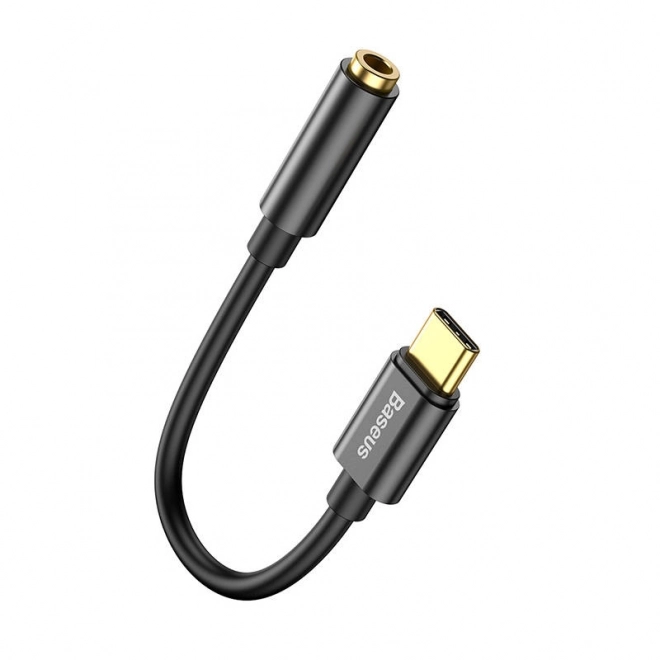 Zvočni adapter Baseus L54 USB-C mini jack 3,5 mm - črna