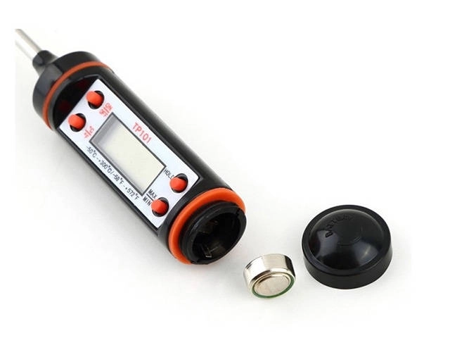 Digitalni kuhinjski termometer z LCD zaslonom in sondo
