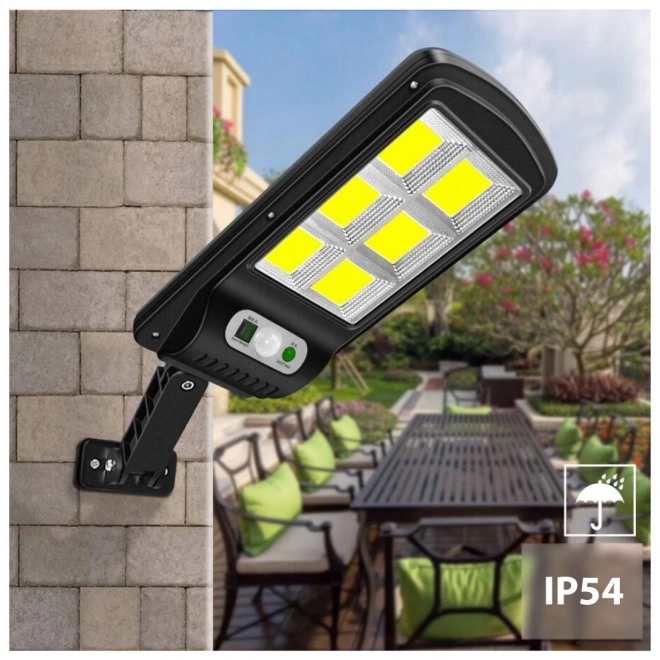 Solarna ulična LED svetilka s senzorjem in daljinskim upravljanjem MCE446