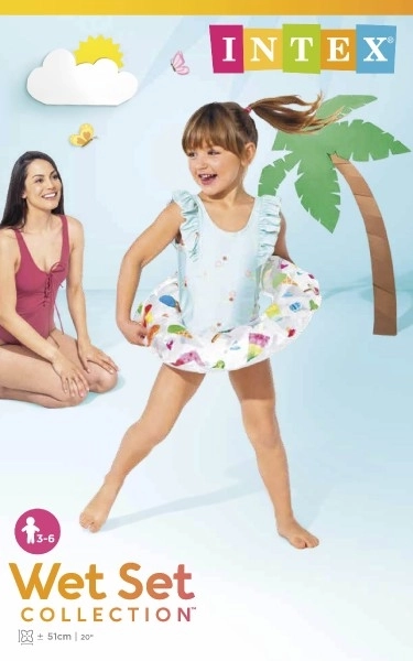 Napihljiv obroč za otroke z ljubkimi motivi