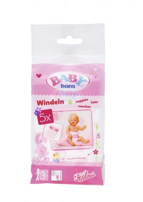 Plenice za Baby Born - 5 kosov