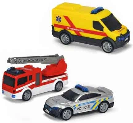 Igralni set reševalnih vozil, 3 kosi
