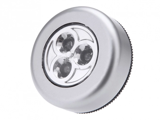 Brezžična samolepilna dotik svetilka za omaro s 3 LED