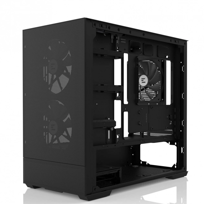 Ohišje P30 Air mATX Mini Tower z ARGB ventilatorji črna