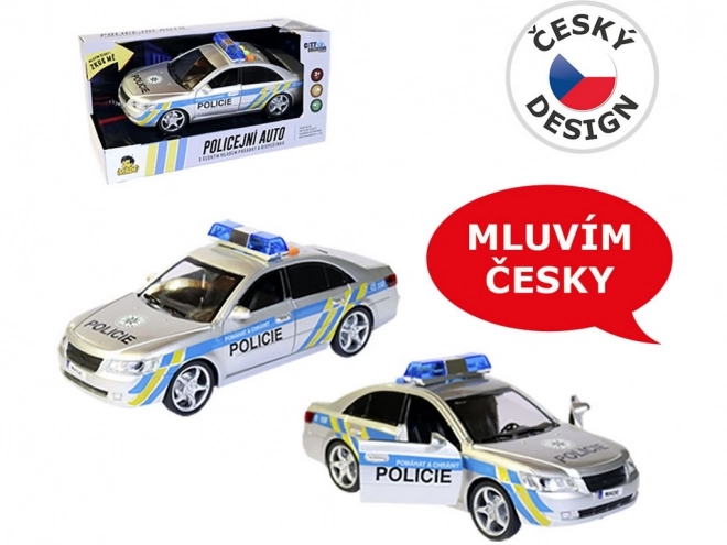 Policijski avto s češkim glasom