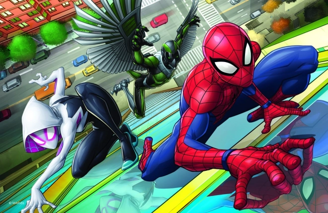 Minipuzzle Spiderman 54 kosov