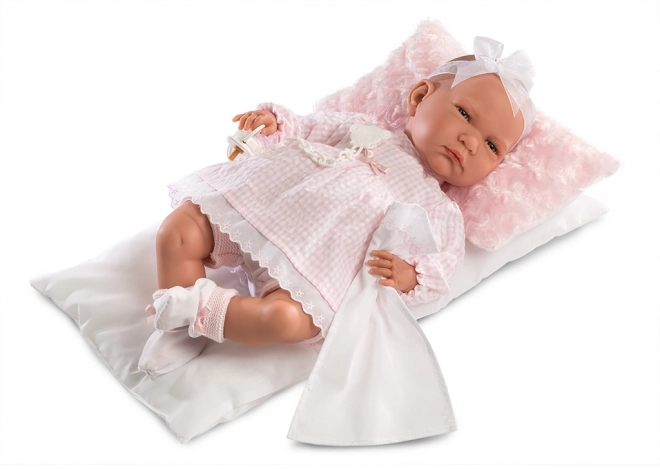 Llorens M740-42 oblačil za punčko dojenček NEW BORN velikosti 40-42 cm