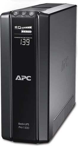 Zasilni vir APC Back‑UPS Pro 1500 VA z LCD, 230 V