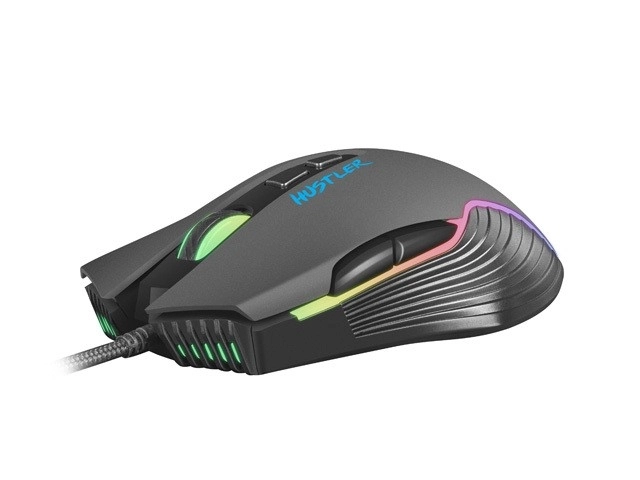 Igralna Miška Hustler z RGB Osvetlitvijo