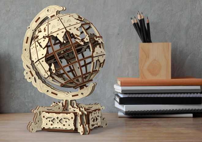 Lesena 3D sestavljanka Wooden City Globus 231 kosov