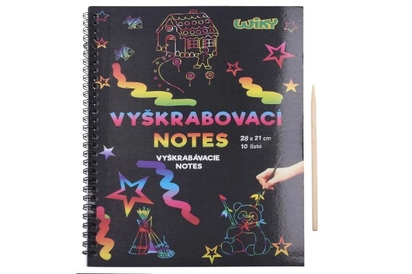 Duhovni notes za strganje 10 listov