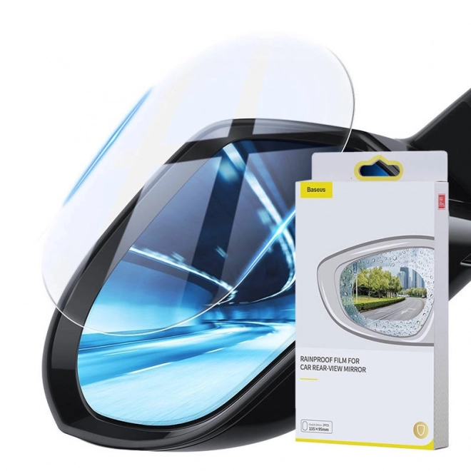 Dežneodporen film za vzvratno ogledalo za avtomobile Baseus, 2 kosa