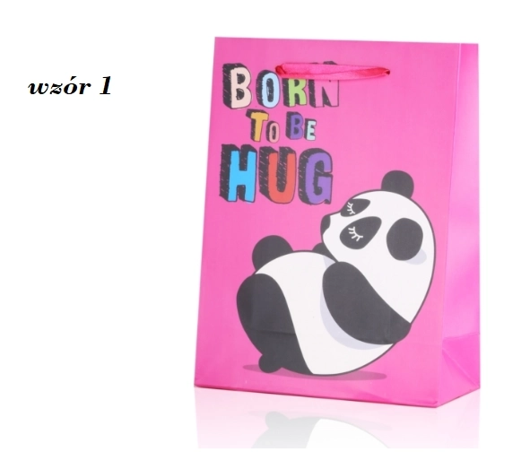 Darilna torba panda 24 cm x 18 cm
