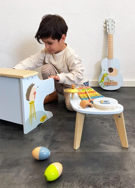 Majhen Lesen Glasbeni Stol Groovy Beats