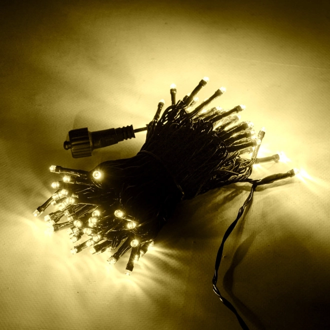 LED svetlobna girlanda 10m 100LED topla bela