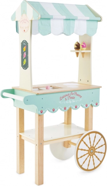 Le Toy Van luksuzni leseni voziček za sladoled Honeybake