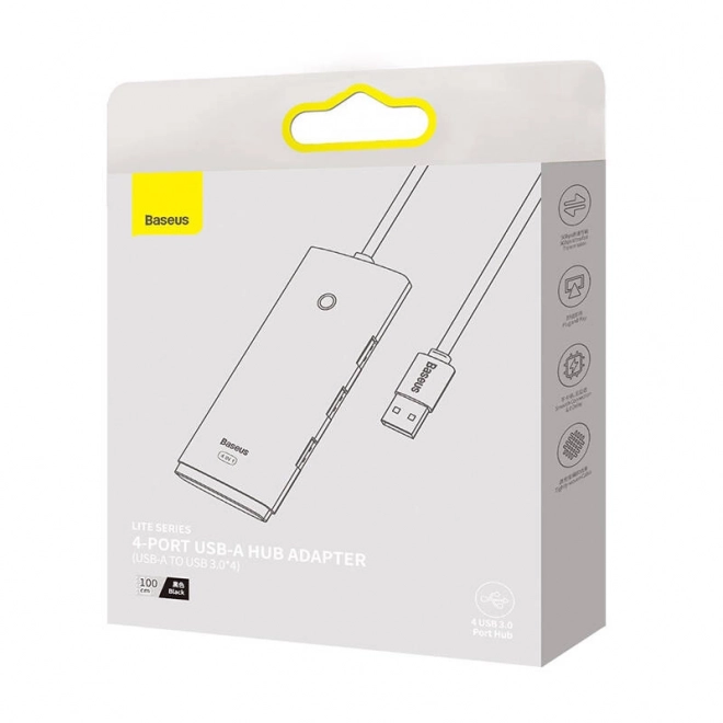 USB razdelilnik Baseus Lite Series 4v1