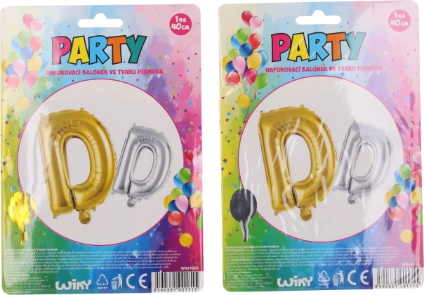 Napihljiv balon v obliki črke D