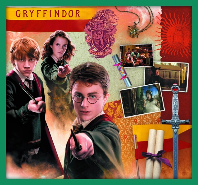 Sestavljanka Harry Potter - V svetu Harryja Potterja 10v1