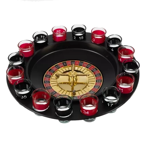 Zabavna ruleta + kozarci