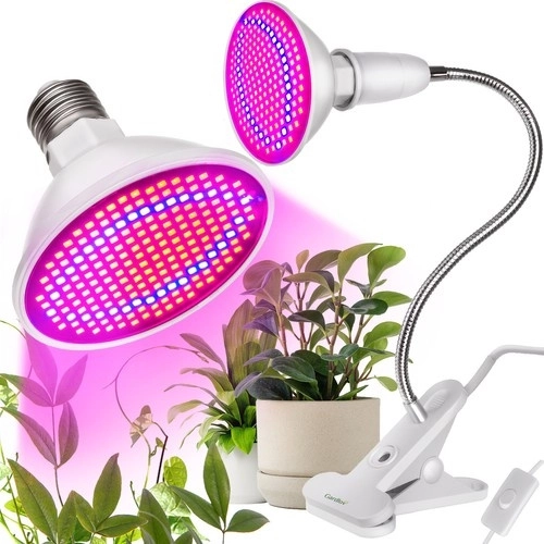 LED žarnica za rast rastlin 200 LED E27