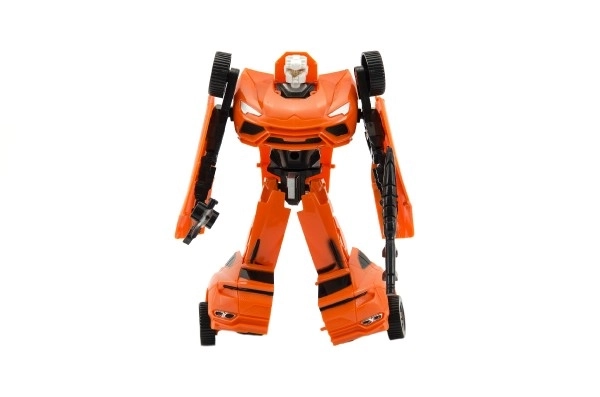 Transformer avto/robot plast 18cm v škatli 19x22x6cm - 1kos