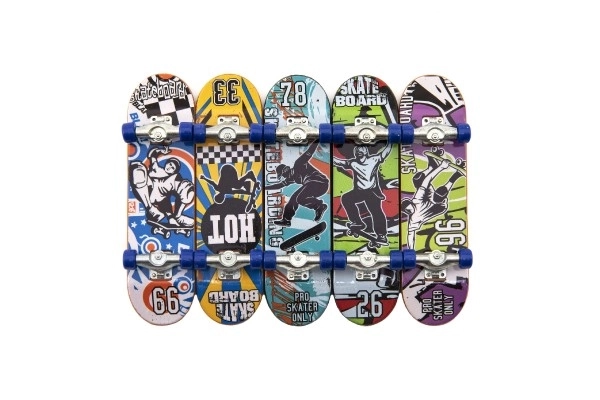 Skateboard za prste s pripomočki - 9 cm