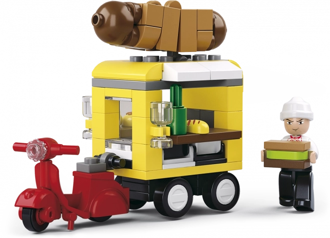 Sluban Town Trgovska ulica Hot-dog vozilo