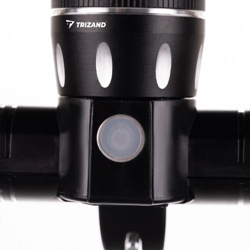 Kolesarska LED svetilka CREE XM-L T6 USB z zadnjo lučjo