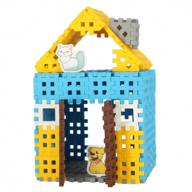Gradbene kocke Mini Waffle - Kmet Velik set