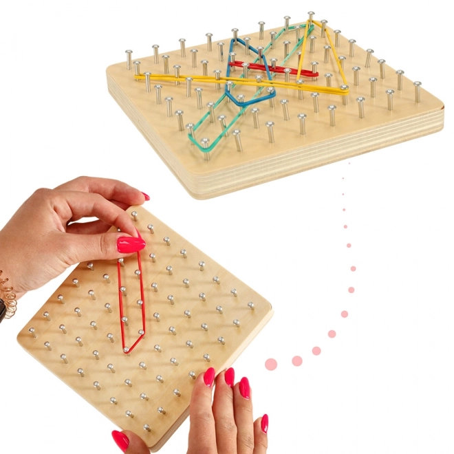 Lesena deska Geoboard