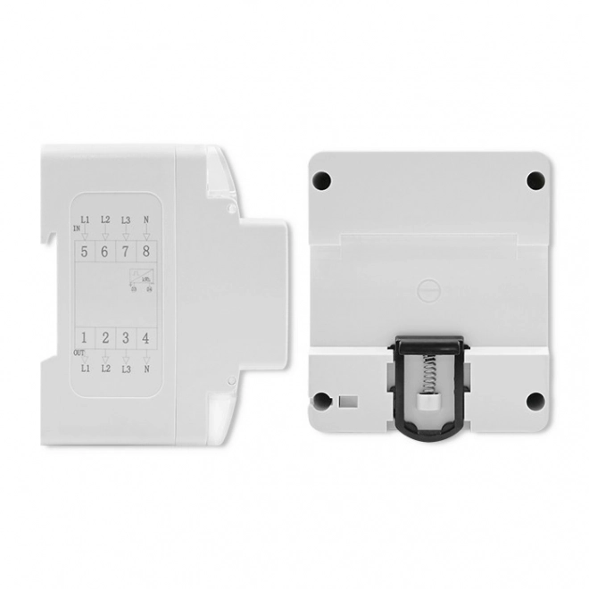 Trofazni elektronski števec električne energije | DIN letev | 400V | LCD | 4P