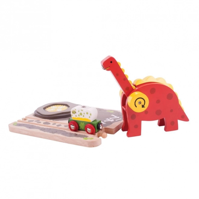Bigjigs Rail Dinosavrski žerjav