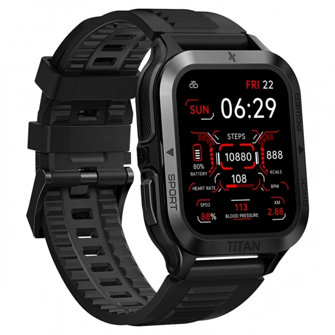 Pametne ure Maxcom FW67 Titan Pro grafitne