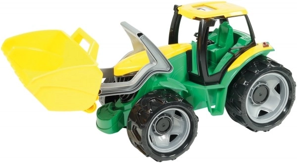 Otroški traktor z žlico Zeleno-Rumeni