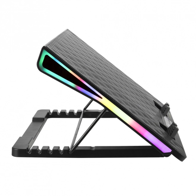 Hlajilno stojalo za igralne prenosnike Alize z RGB LED
