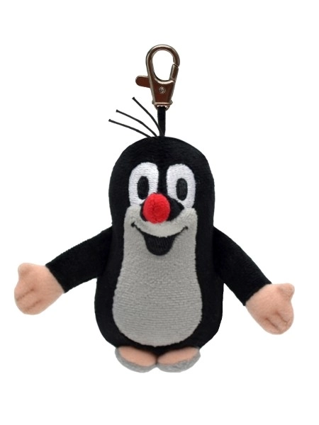 Krtek s karabinou pliš 10cm na kartici