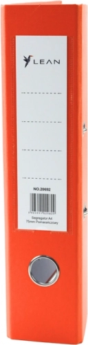 Vzvodni registrator A4 75 mm oranžen