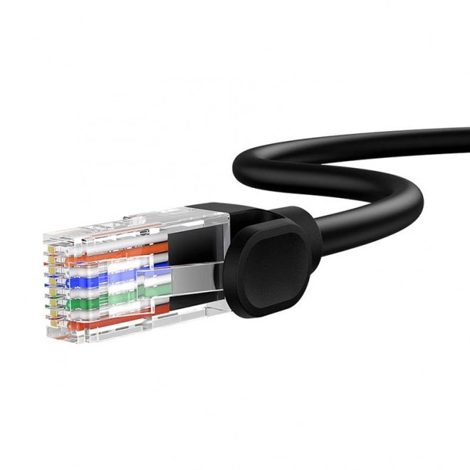 Omrežni kabel Baseus Ethernet CAT5 1m črn