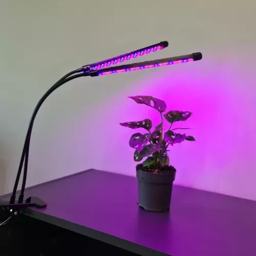 Lučka 20 LED 2 kosi za rast rastlin
