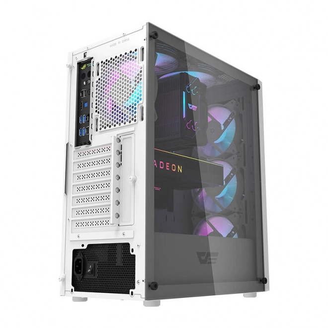 Ohišje računalnika Darkflash DK352 Mesh belo