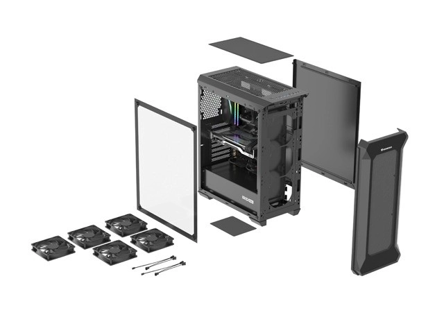 Ohišje Genesis Irid 505F z oknom USB 3.0