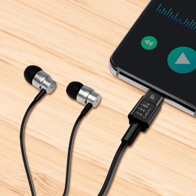 USB-C/M avdio adapter na 3,5mm/F s DAC in EQ