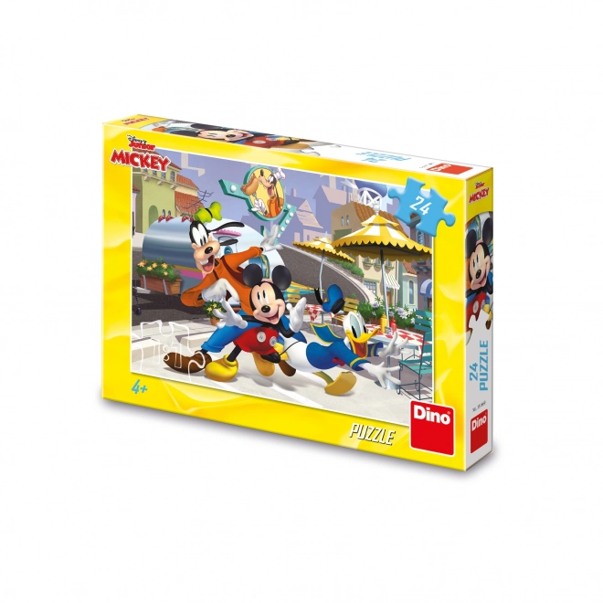 Dino sestavljanka Mickey in prijatelji