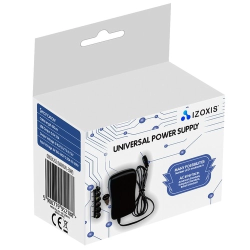 Univerzalni napajalni adapter z nastavljivo napetostjo